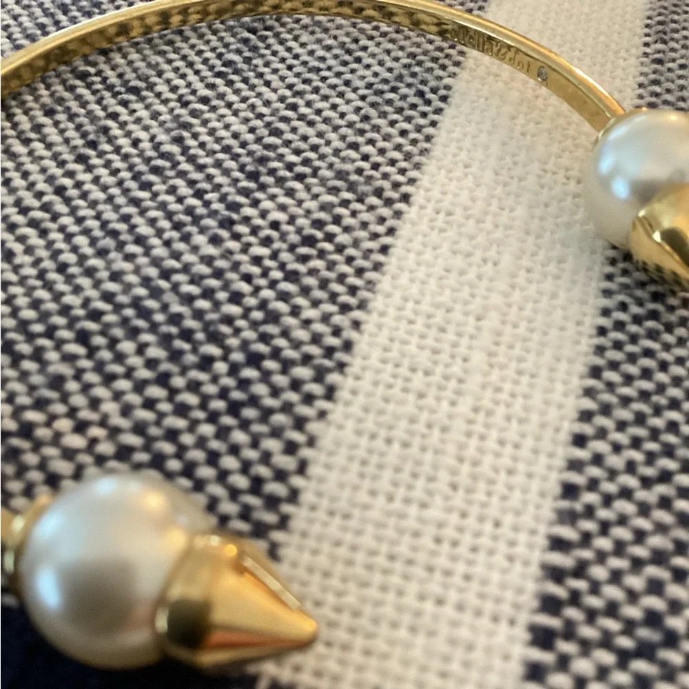 Stella & Dot pearl spike cuff bracelet - Picture 4 of 5
